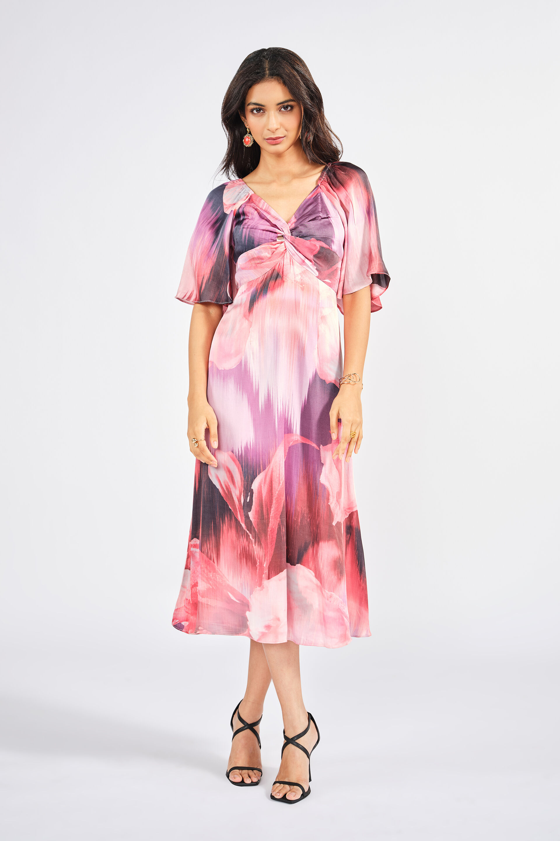 Bloom Bounce Dress, Wine, image 2